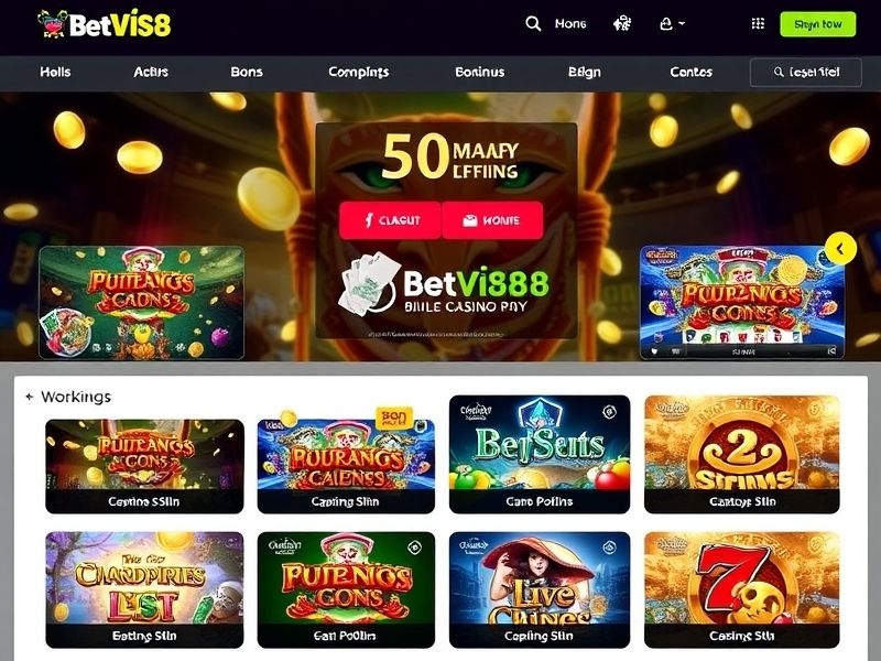 Discover Betvisa88, a trusted gambling website offering a wide range of casino games, sports betting, and expert guidance. Promoted by Betvisa88 authority for an optimal gaming experience.
